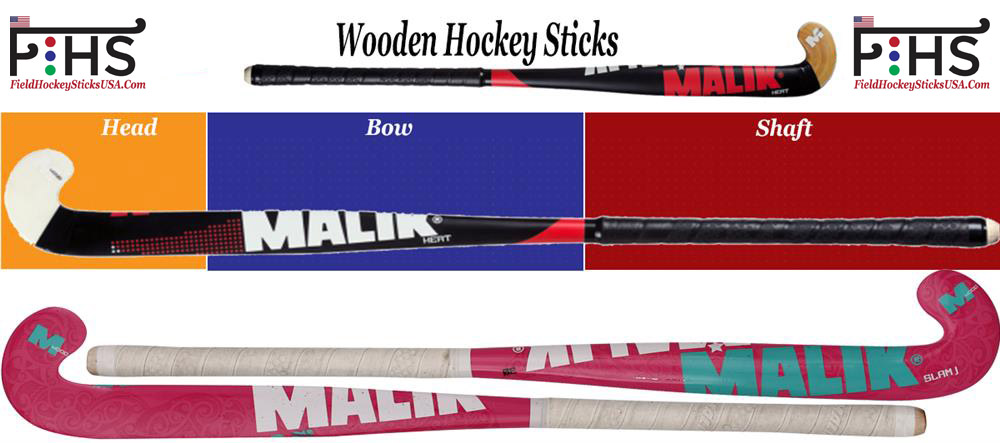Field Hockey Sticks Made of Wood